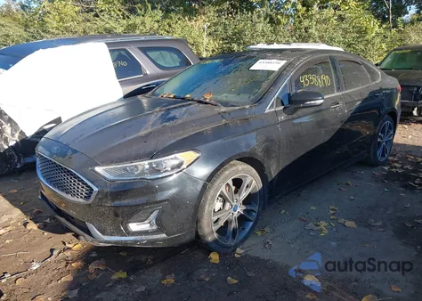 2020 Ford Fusion Titanium из США, поврежденный, VIN 3FA6P0K91LR198146